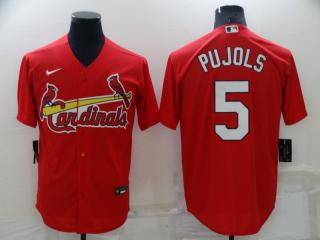 Nike St.Louis Cardinals 5 Albert Pujols Baseball Jersey Red