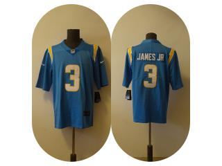 San Diego Chargers 3 Derwin James Jr Football Jersey Legend Blue