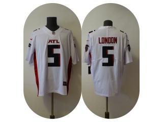 Atlanta Falcons 5 Drake London Football Jersey Legend White