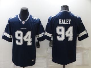 Dallas Cowboys 94 Charles Haley Football Jersey Navy Blue 