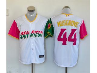 Nike San Diego Padres 44 Joe Musgrove Baseball Jersey White City Edition
