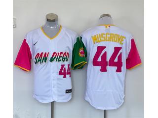 Nike San Diego Padres 44 Joe Musgrove Flexbase Baseball Jersey White City Edition