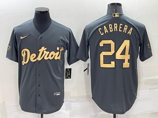 All star Nike Detroit Tigers 24 Miguel Cabrera Baseball Jersey