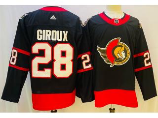 Adidas Ottawa Senators 28  Claude Giroux Ice Hockey Jersey Black