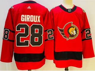 Adidas Ottawa Senators 28  Claude Giroux Ice Hockey Jersey Red