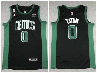 Nike Boston Celtics 0 Jayson Tatum Basketball Jersey Black