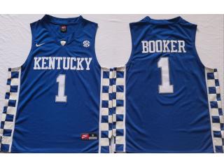 Kentucky Wildcats Devin Booker College Basketball Jersey Blue