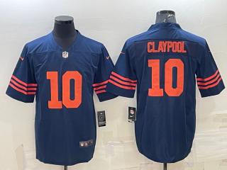 Chicago Bears 10 Chase Claypool Football Jersey Legendary Navy Blue