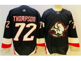 Adidas Buffalo Sabres 72 Tage Thompson Ice Hockey Jersey Black