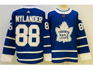 Adidas Toronto Maple Leafs 88 William Nylander Ice Hockey Jersey Blue