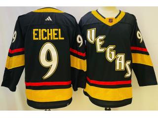 Adidas Vegas Golden Knights 9 Jack Eichel Ice Hockey Jersey Black