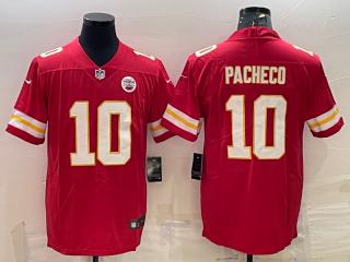 Kansas City Chiefs 10 Isiah Pacheco Football Jersey Legend Red