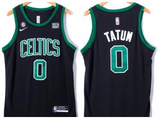 Nike Boston Celtics 0 Jayson Tatum Basketball Jersey Black