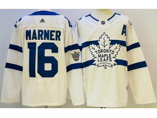 Adidas Classic Toronto Maple Leafs16 Mitch Marner Ice Hockey Jersey White