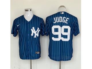 Nike New York Yankees 99 Aaron Judge Baseball Jersey Navy Blue