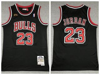 Chicago Bulls 23 Michael Jordan Basketball Jersey Black Final version