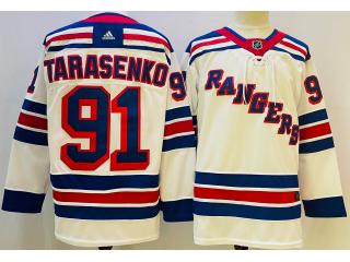 Adidas New York Rangers 91 Vladimir Tarasenko Ice Hockey Jersey White