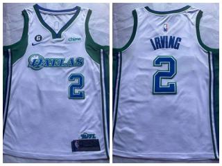 Nike Dallas Mavericks 2 Kyrie Irving Basketball Jersey White