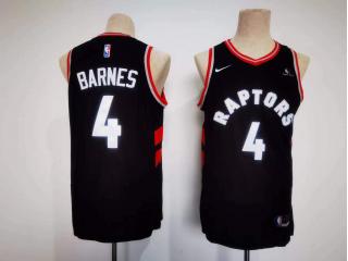 Nike Toronto Raptors 4 Scottie Barnes Basketball Jersey Black