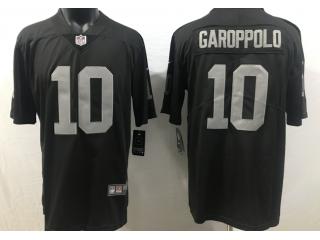 Oakland Raiders 10 Jimmy Garoppolo Football Jersey Legend Black