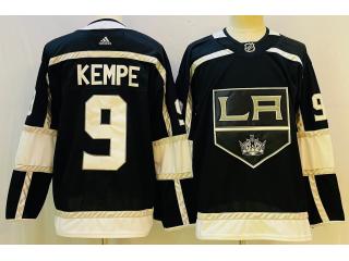 Adidas Los Angeles Kings 9 Adrian Kempe Ice Hockey Jersey Black