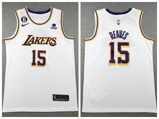 Nike Los Angeles Lakers 15  Austin Reaves Basketball Jersey White
