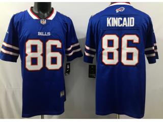Buffalo Bills 86 Dalton Kincaid Football Jersey Legend Blue