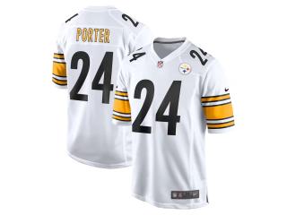 Pittsburgh Steelers 24 Joey Porter Football Jersey Legend White