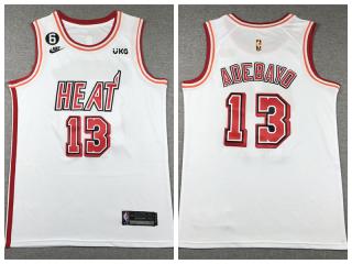 Nike Miami Heat 13 Bam Adebayo Basketball Jersey White