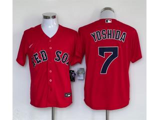 Nike Boston Red Sox 7 Masataka Yoshida Baseball Jersey Red