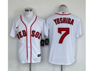 Nike Boston Red Sox 7 Masataka Yoshida Baseball Jersey White