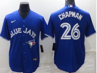 Nike Toronto Blue Jays 26 Matt Chapman Baseball Jersey Blue