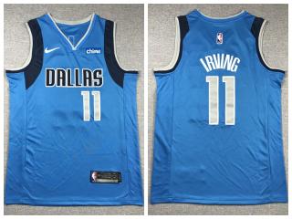 Nike Dallas Mavericks 11 Kyrie Irving Basketball Jersey Blue