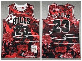 Chicago Bulls 23 Michael Jordan Basketball Jersey Rabbit Year Retro