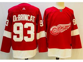 Adidas Detroit Red Wings 93 Alex DeBrincat Ice Hockey Jersey Red