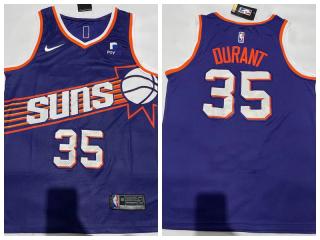 Nike Feinikesi suns 35 Kevin Durant Basketball Jersey purple