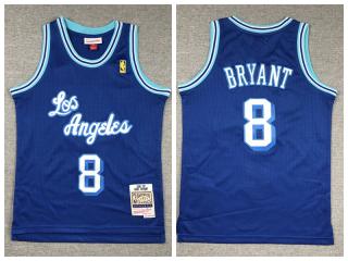 Youth Los Angeles Lakers 8 Kobe Bryant Basketball Jersey Blue Retro