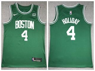 Nike Boston Celtics 4 Jrue Holiday Basketball Jersey Green