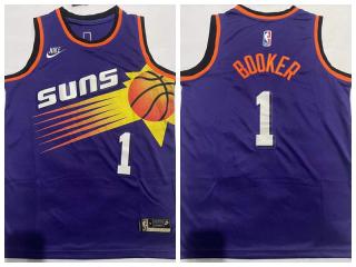Youth Nike Feinikesi suns 1 Devin Booker Basketball Jersey Purple