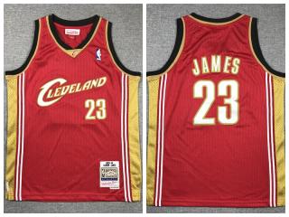 Youth Cleveland Cavaliers 23 LeBron James Basketball Jersey Red