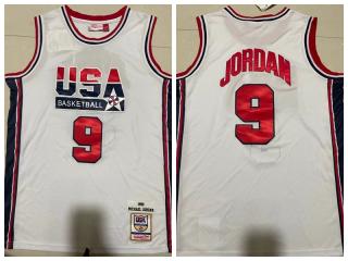 Mitchell & Ness dream team No.9 Jordan Jersey White