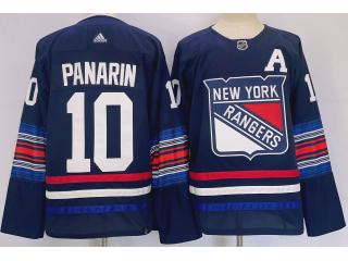 Adidas New York Rangers 10 Artemi Panarin Ice Hockey Jersey Nany Blue